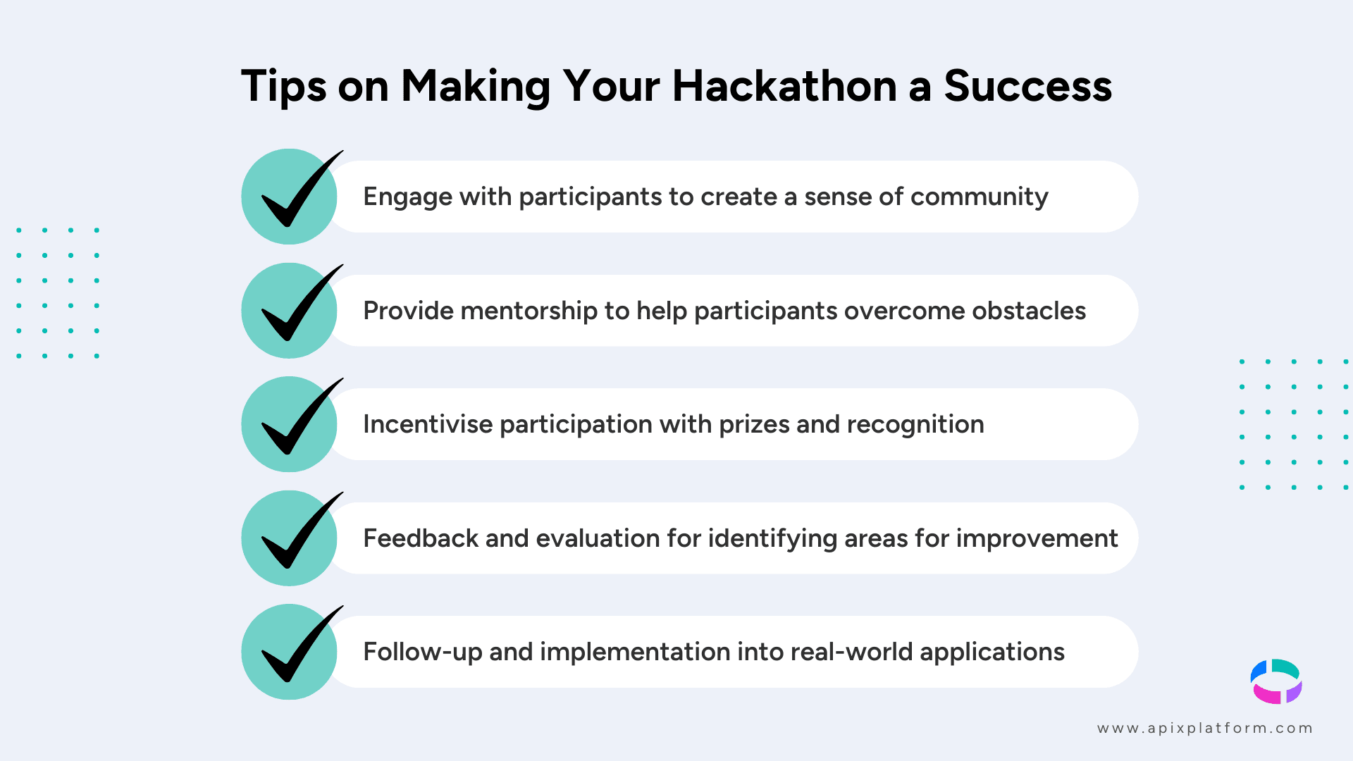 Tips on making your hackathon a success - APIX Platform.png